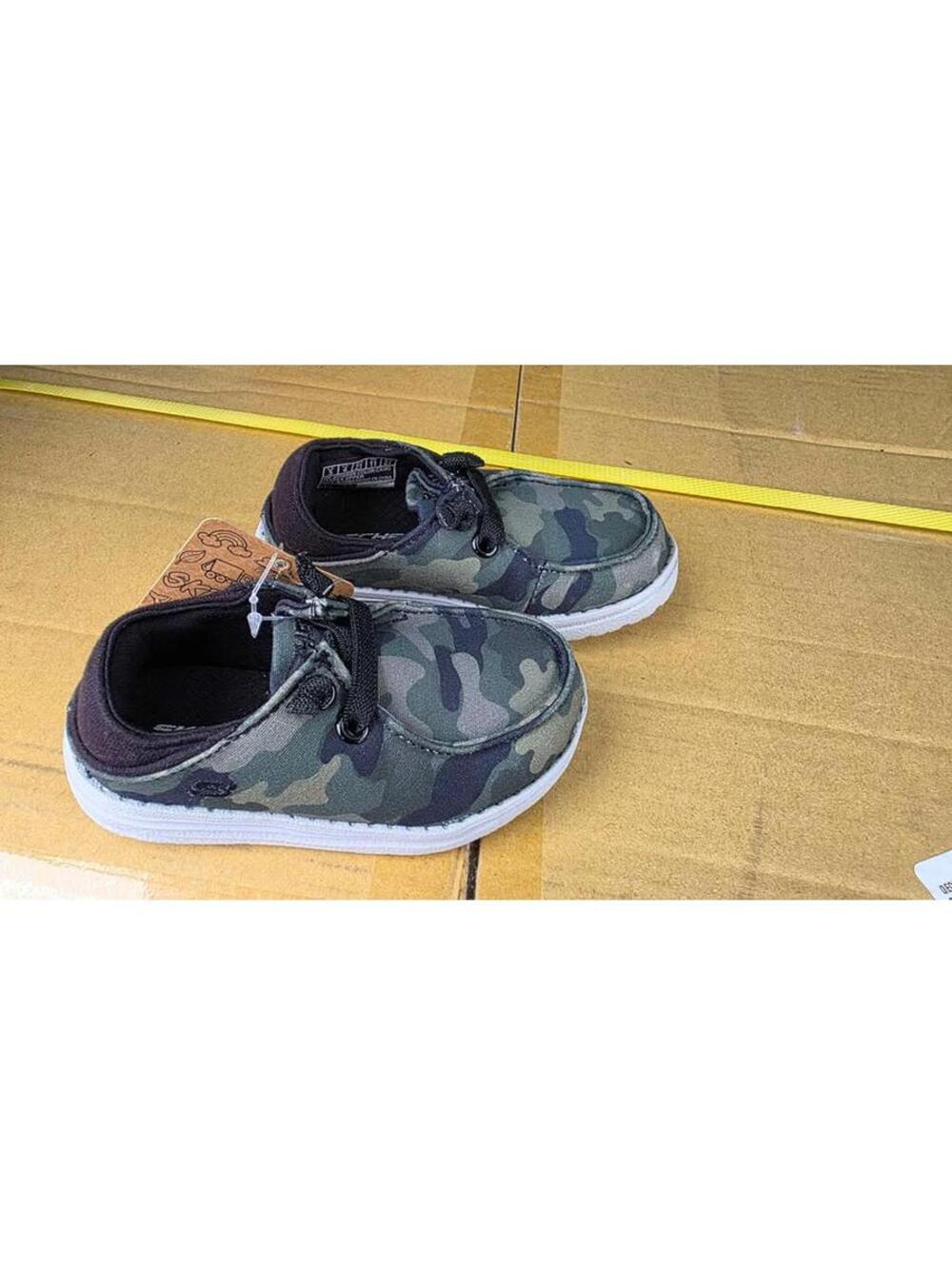 Skechers Camouflage Slip On Shoes Childrens 5